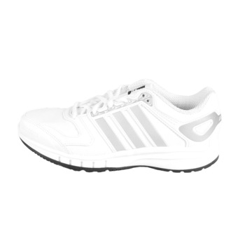 Pantofi sport Adidas Galaxy Lea W, alb-argintiu-negru Pantofi sport Adidas Galaxy Lea W, alb-argintiu-negru