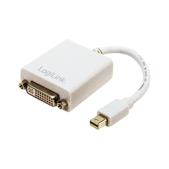 Adaptor miniDP la DVI-I, T/M, Logilink CV0037 Adaptor miniDP la DVI-I, T/M, Logilink CV0037