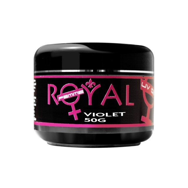 Geluri UV 3 in 1 Violet, Gel Baza, Constructie si Finish, Geluri Royal Femme, Gel UV Violet, 50 Gr.