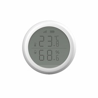 senzor temperatura si umiditate cu afisaj conectivitate wifi prin gateway hub zigbee imagen 44_0_
0