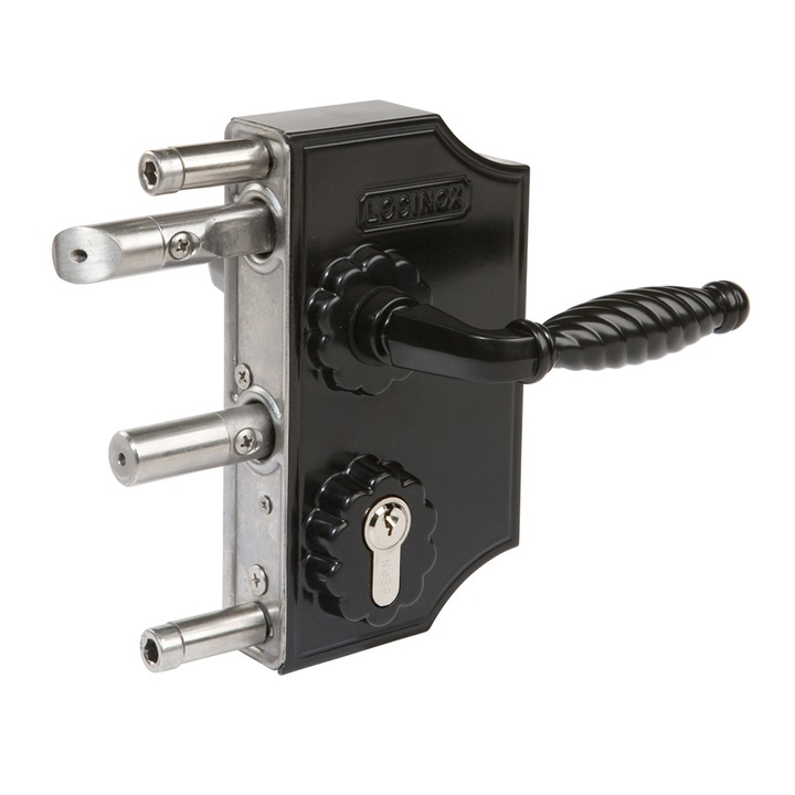 Incuietoare cu ornament pentru porti LAKQ H2- 30-50mm