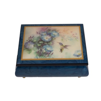 cutie muzicala din lemn pasare colibri lena liu albastru 15 x 11 x 7 cm imagen 3_0_
0
