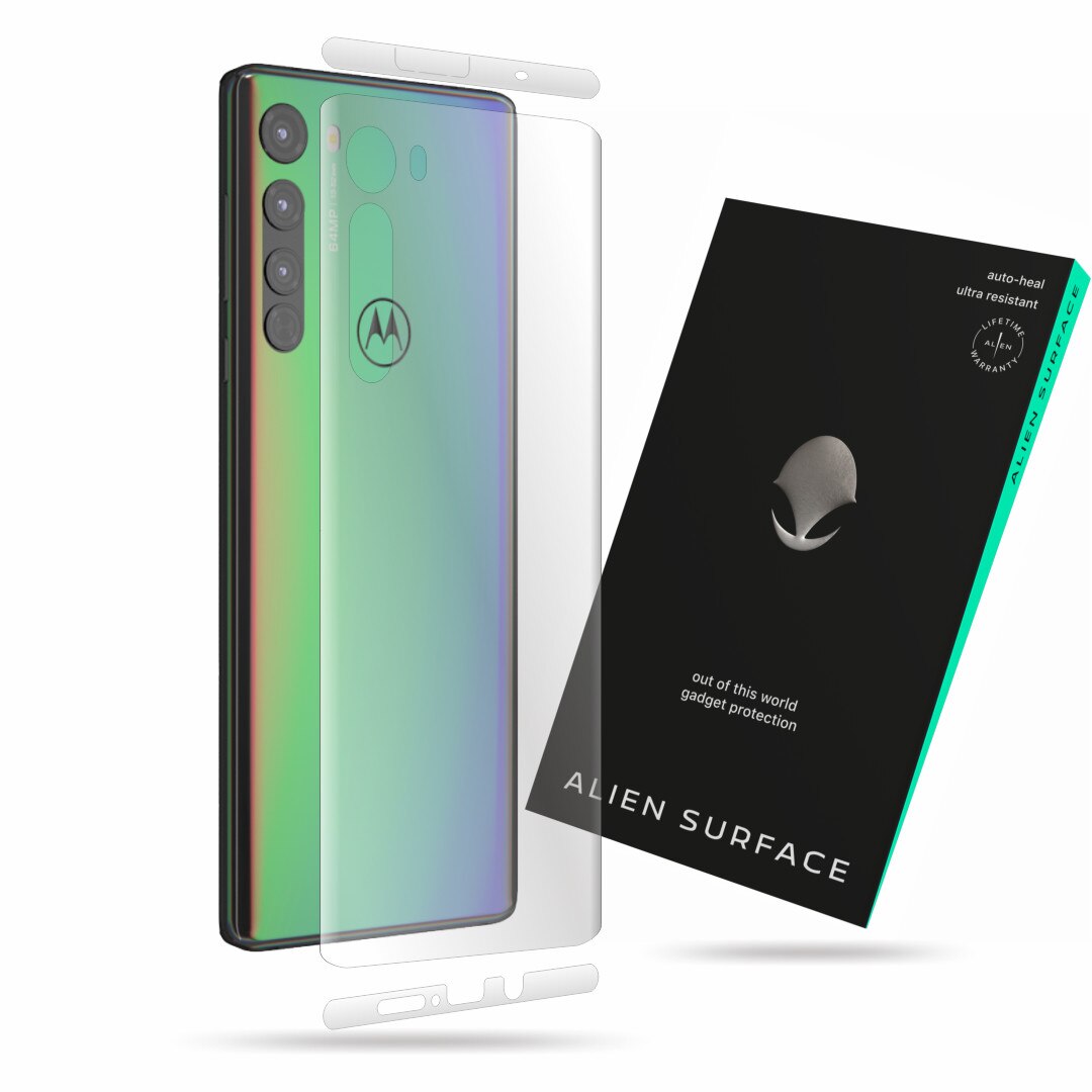 Folie Alien Surface, Motorola Edge, protectie spate, laterale