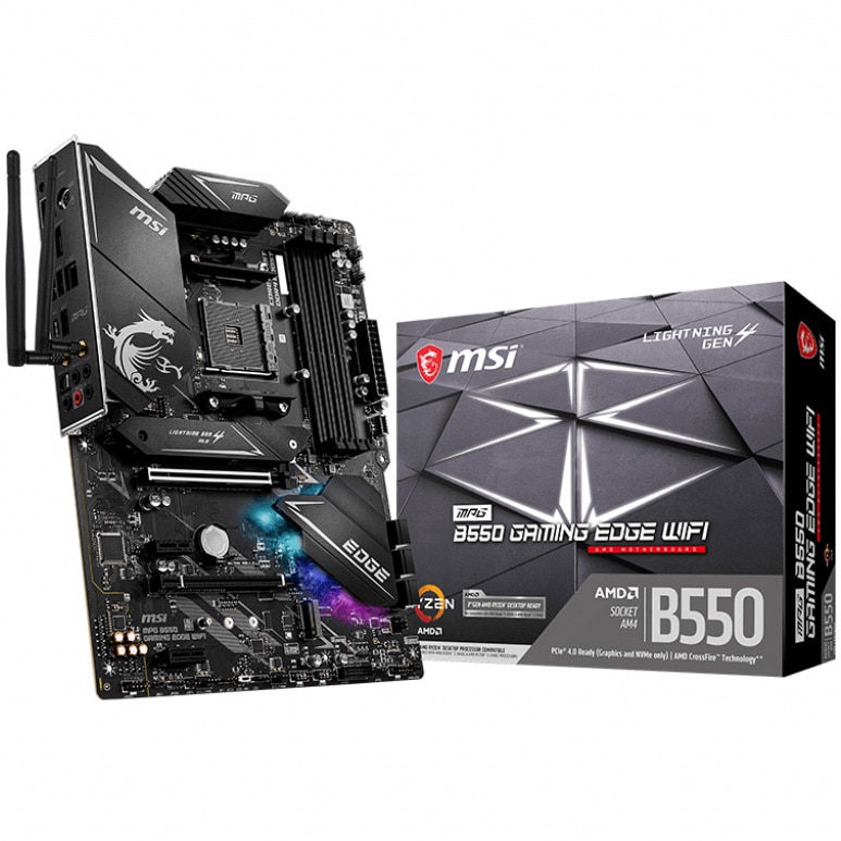 Placa de baza MSI MPG B550 GAMING EDGE WIFI, Socket AM4