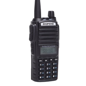 Statie radio portabila Baofeng UV-82, putere emisie 8W, 128 canale, programata PMR Statie radio portabila Baofeng UV-82, putere emisie 8W, 128 canale, programata PMR