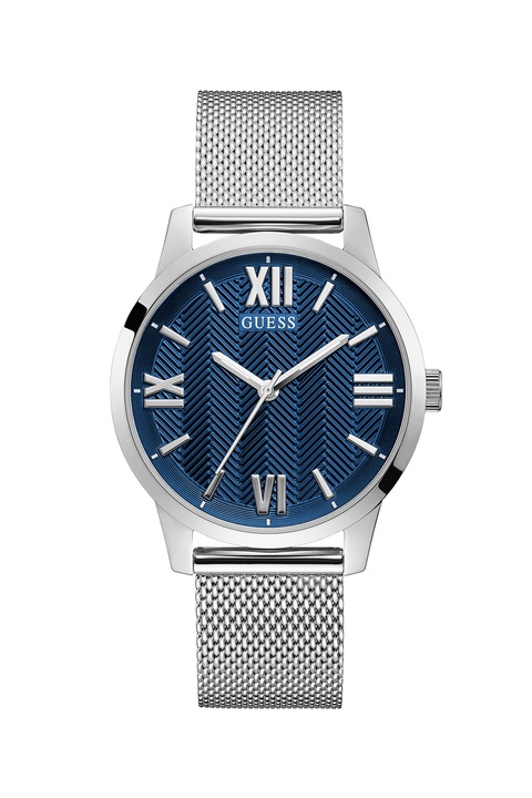 Guess, Rozsdamentes acél karóra, Ezüstszín/Sötétkék
