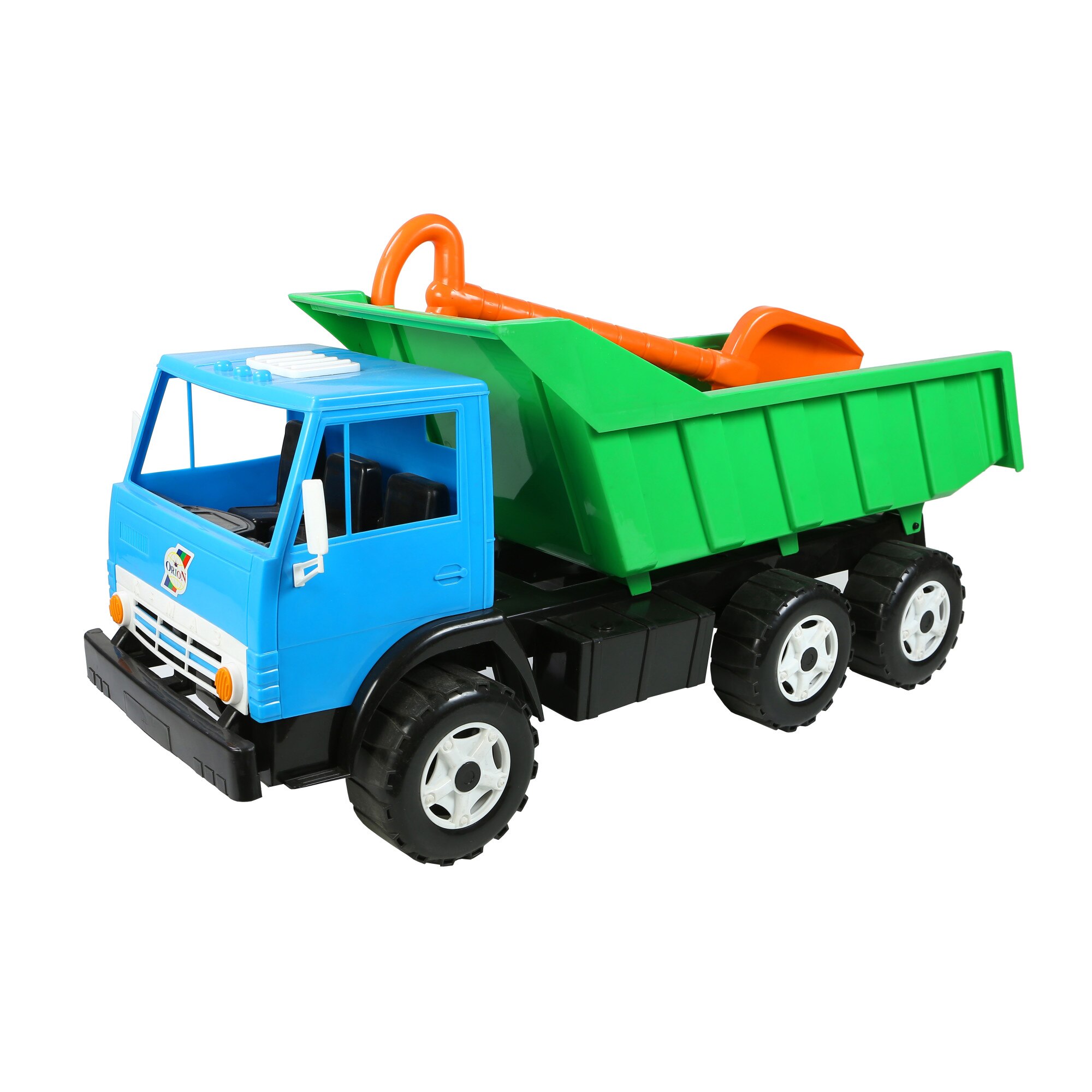 Masinuta utilitara Kamaz basculanta cu lopata pentru nisip