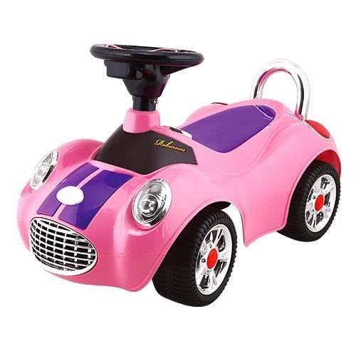 Masinuta Ride-On Car Beberoyal 7639 roz cu muzicuta si lumini