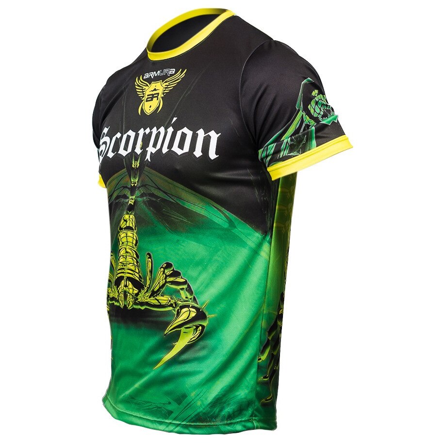 Tricou ARMURA Scorpion 2.0, Negru/Verde