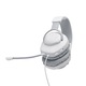 Слушалки Gaming JBL Quantum 100, Мултиплатформени, 3.5 мм, Микрофон, Бял