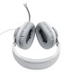Слушалки Gaming JBL Quantum 100, Мултиплатформени, 3.5 мм, Микрофон, Бял