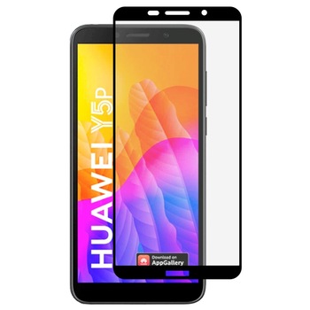 Folie Sticla Premium MyScreen Diamond Edge pentru Huawei Y5P, Full Glue, Negru Folie Sticla Premium MyScreen Diamond Edge pentru Huawei Y5P, Full Glue, Negru