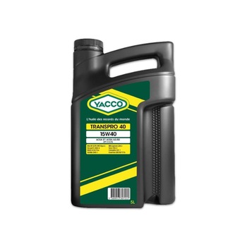 Ulei de motor YACCO TRANSPRO 40 15W-40 - 5L Ulei de motor YACCO TRANSPRO 40 15W-40 - 5L