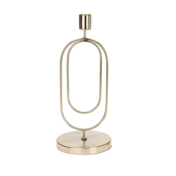 Suport lumanare metalic, auriu, 20 cm Suport lumanare metalic, auriu, 20 cm