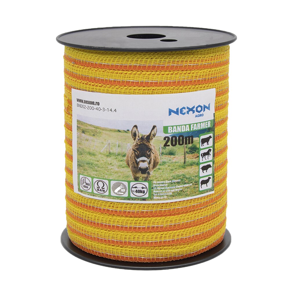 Banda Farmer Gard electric 200m 3lite-40kg NEXON