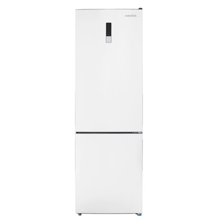 Combina frigorifica NobelTek NCN-295WA+, 295 L, A+, Total NoFrost, functie SuperCool, H 188 cm, Alb