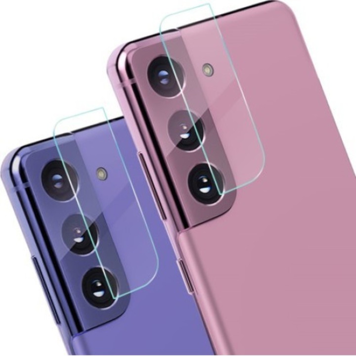 Folie protectie camera telefon, TechArmor, pentru Samsung Galaxy S22, Transparent