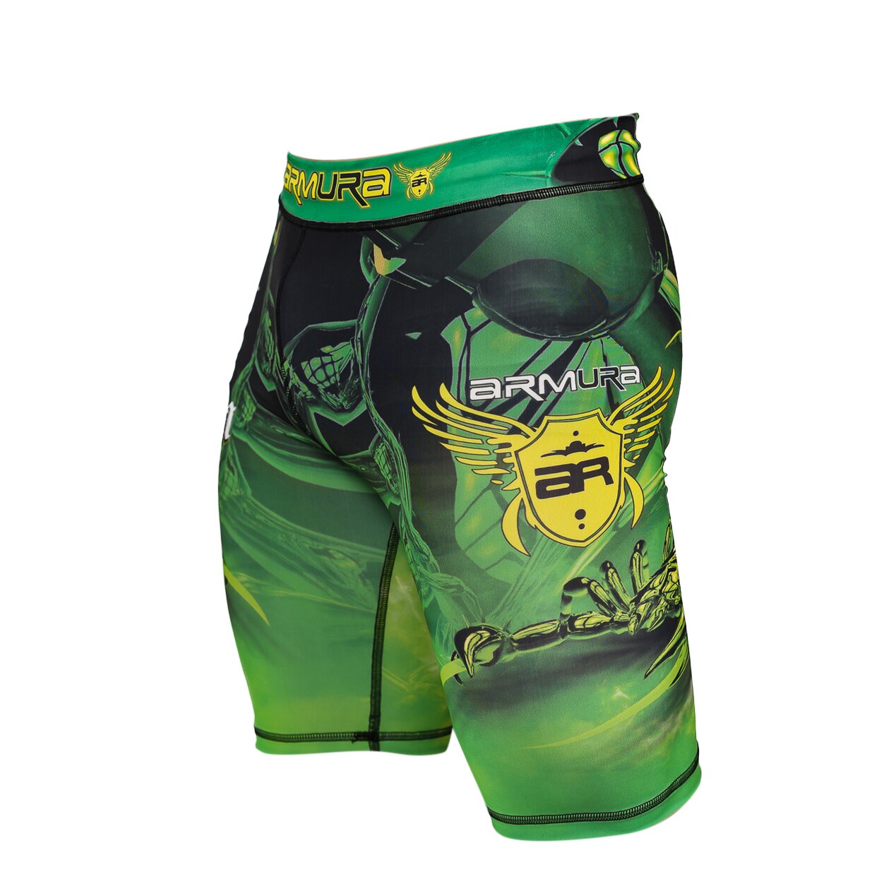 Colanti Scurti, ARMURA, Scorpion 2.0, Negru/Verde
