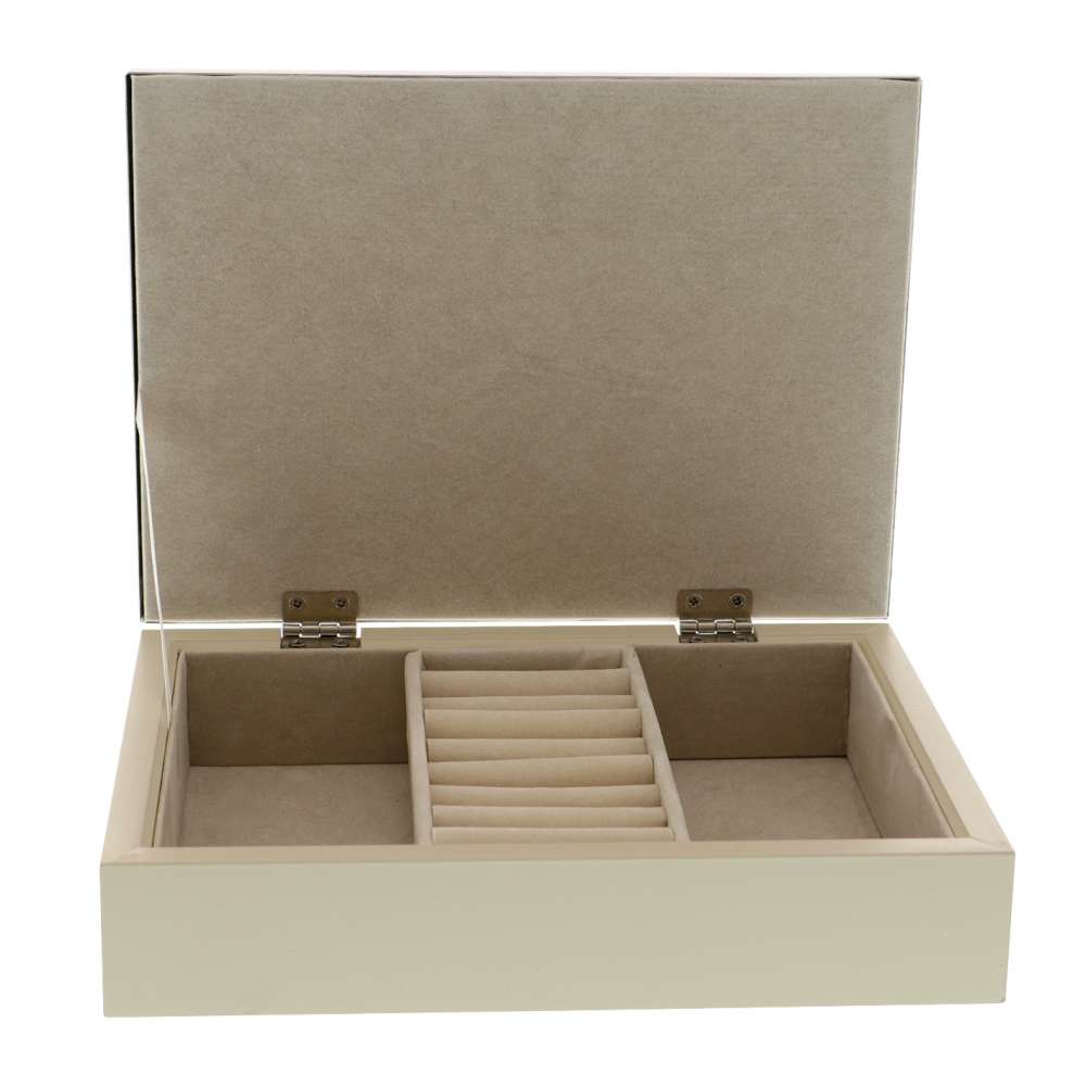 Cutie bijuterii love line maro auriu 14x19 cm