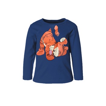 Bluza baieti Disney Winnie the Pooh, albastra, marimea 62/68 cm Bluza baieti Disney Winnie the Pooh, albastra, marimea 62/68 cm