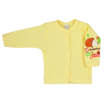 Bluza cu maneca lunga pentru fete Koala Jezyk 3212-G, Galben Bluza cu maneca lunga pentru fete Koala Jezyk 3212-G, Galben