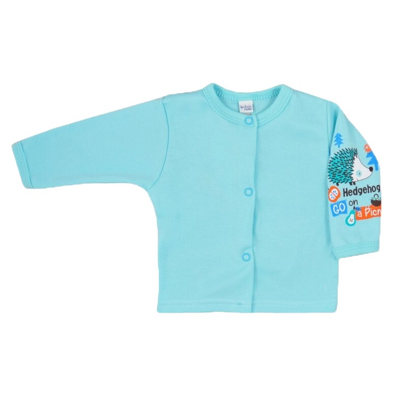 Bluza cu maneca lunga pentru baieti Koala Jezyk 3212-T, Turcoaz