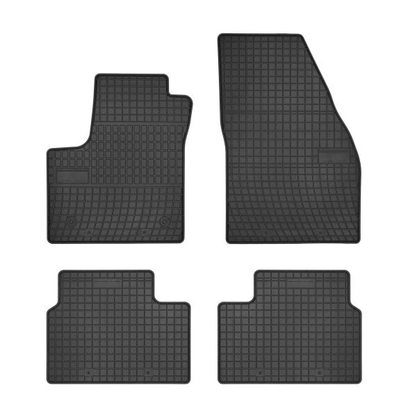 Set 4 covorase auto MAMMOOTH, Cauciuc, pentru OPEL MERIVA B 2010-2017 VAN, Negru