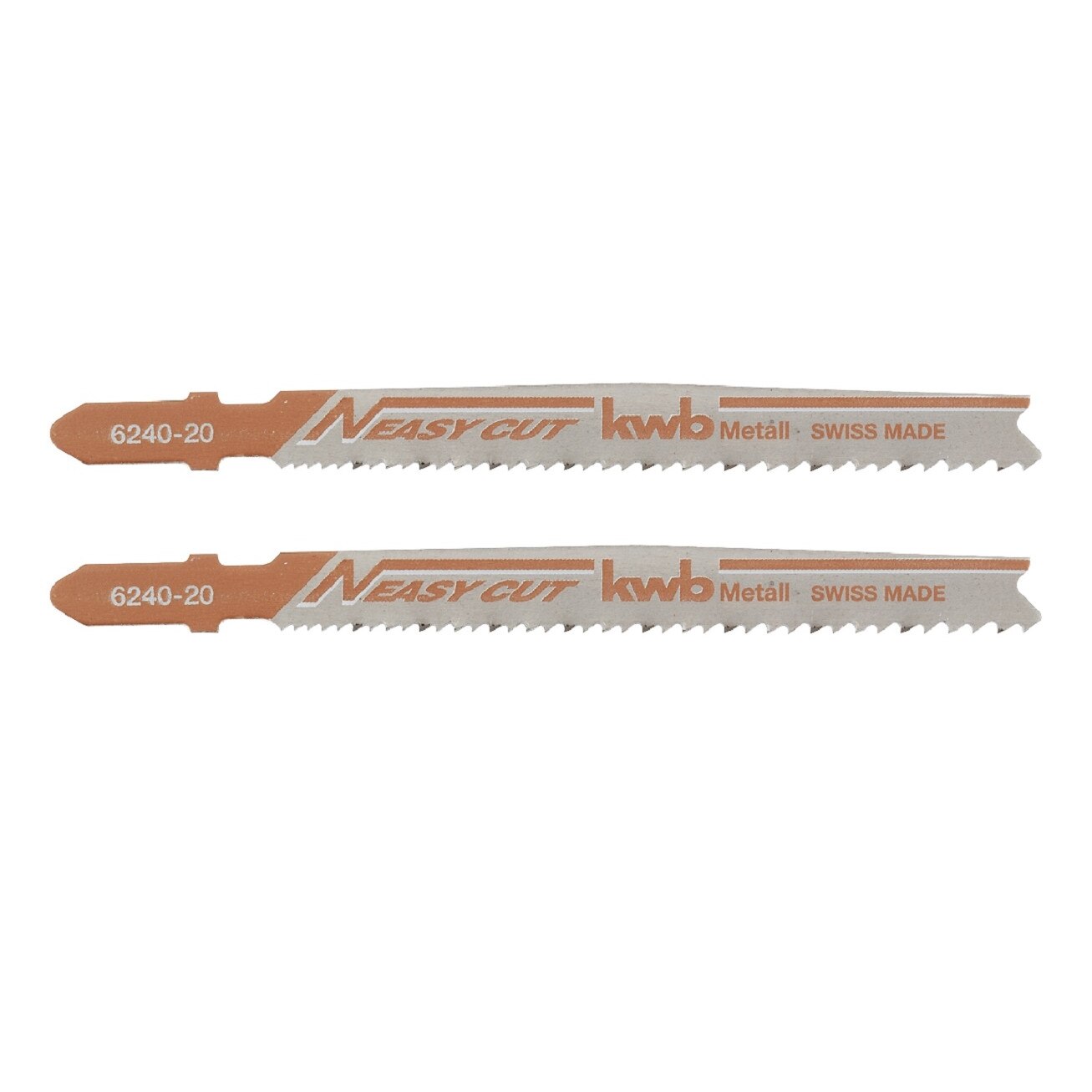 Set 2 lame pendular 100/75 mm, Bimetal, pentru metal, EASY CUT, KWB Professional
