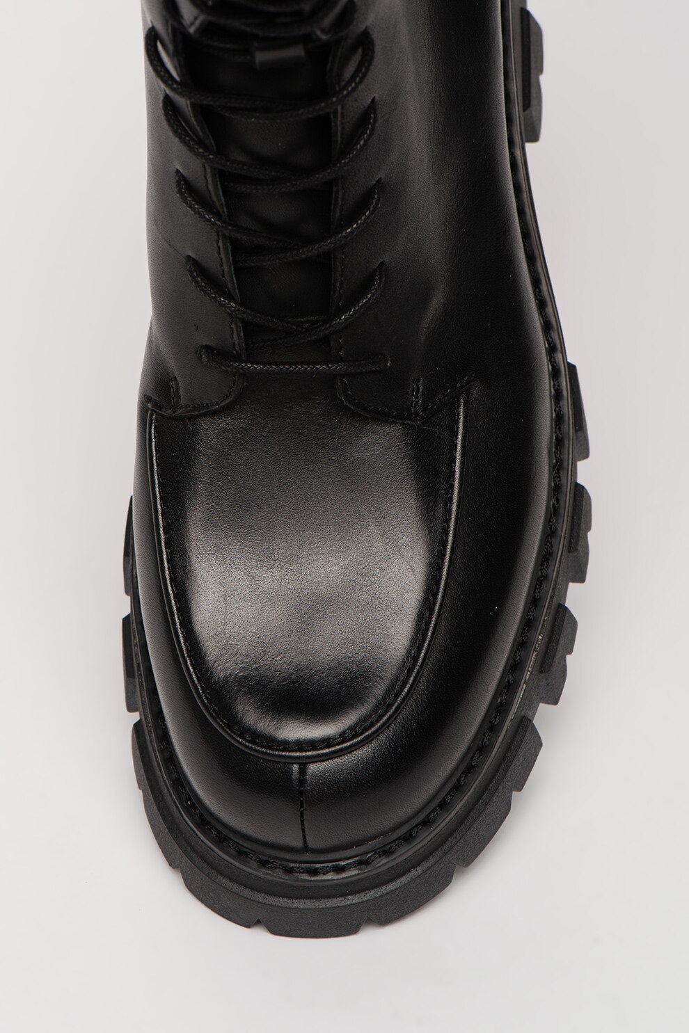 ASH, Кожени ботуши Loft до коляното, Черен, 38