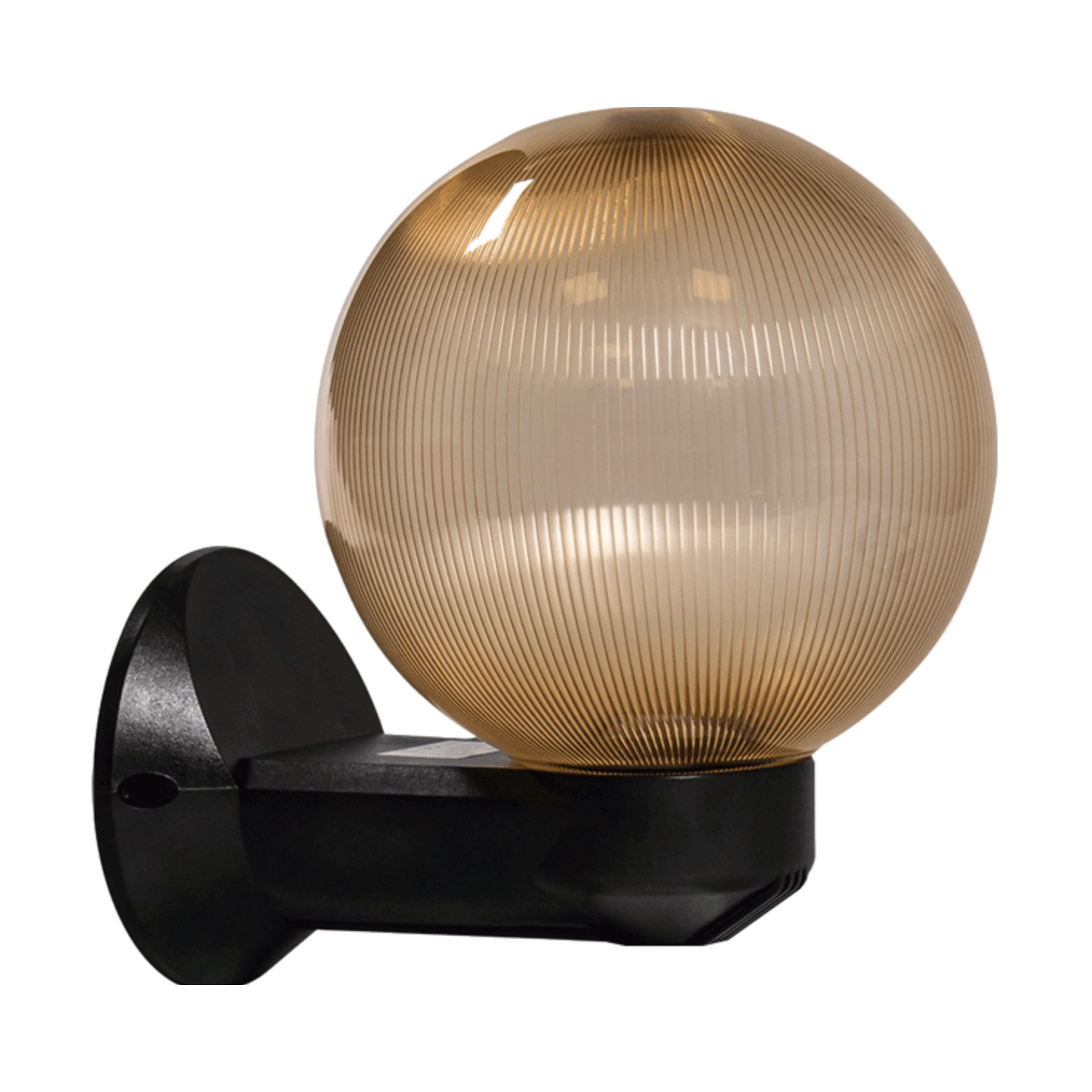 Lampa de gradina Luca cu glob Auriu 1XE27 135 mm