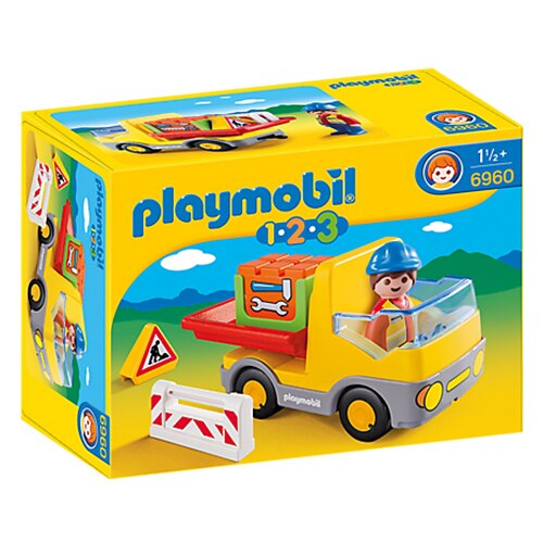 Playmobil 1.2.3 - Camion de constructii