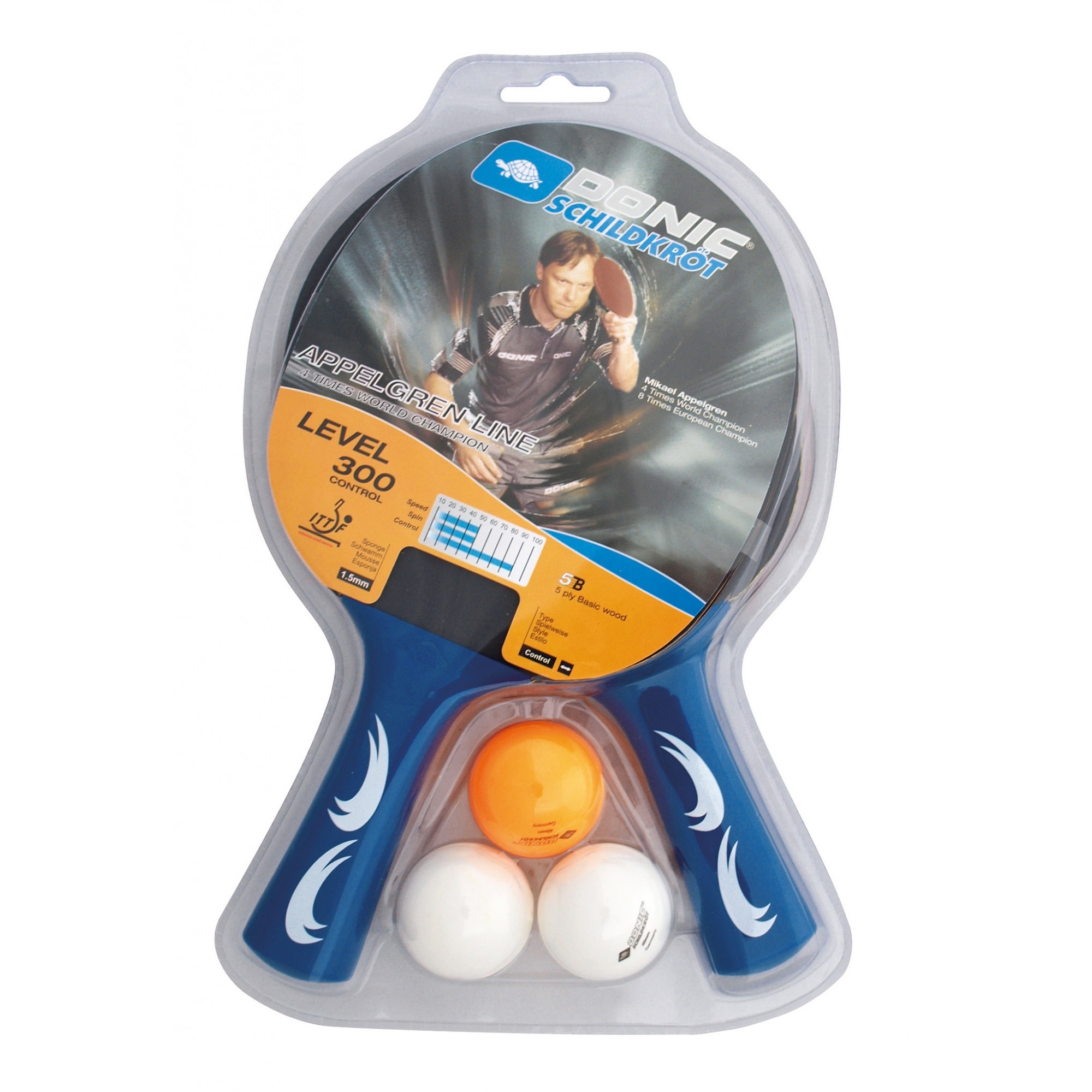 Sunny rotary Matron Set palete ping pong Donic Level 300 - eMAG.ro