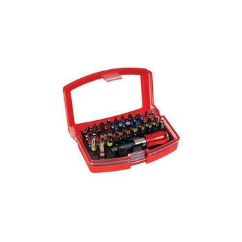 Set 32 biti, cu maner, cutie plastic, Strend Pro EVE-12083, profesional Set 32 biti, cu maner, cutie plastic, Strend Pro EVE-12083, profesional