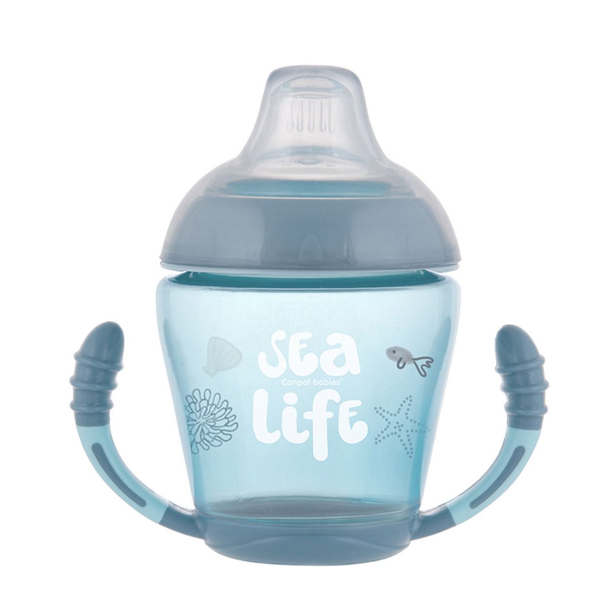 Canita anti-varsare SEA LIFE, 230 ml, gri, Canpol 56/501