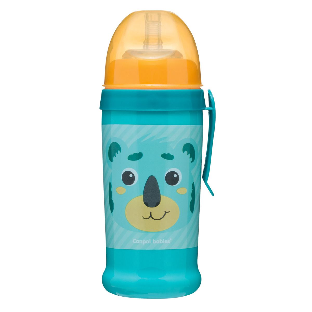 Canita pai HELLO LITTLE, 350 ml, turcoaz, Canpol 56/510