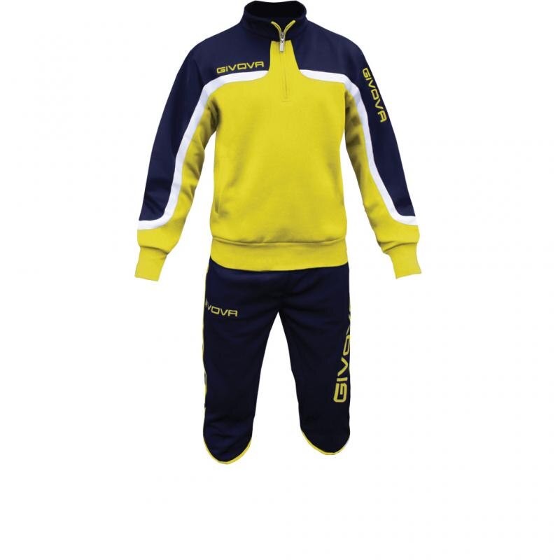 Trening Givova TERRA, Galben/bleumarin, 2XL INTL