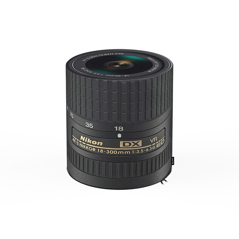 Taburet Units, cilindru, obiectiv, 30 x 30 cm