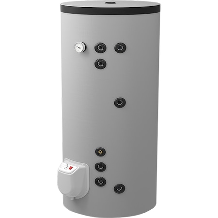 Boiler termoelectric cu doua serpentine Eldom FV20060S21, 3000 W, 200 l, montaj pe sol, 0.8 Mpa