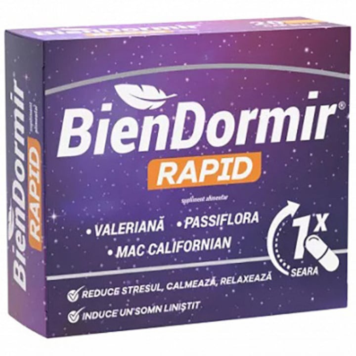 Supliment alimentar Bien Dormir Rapid, 20 capsule