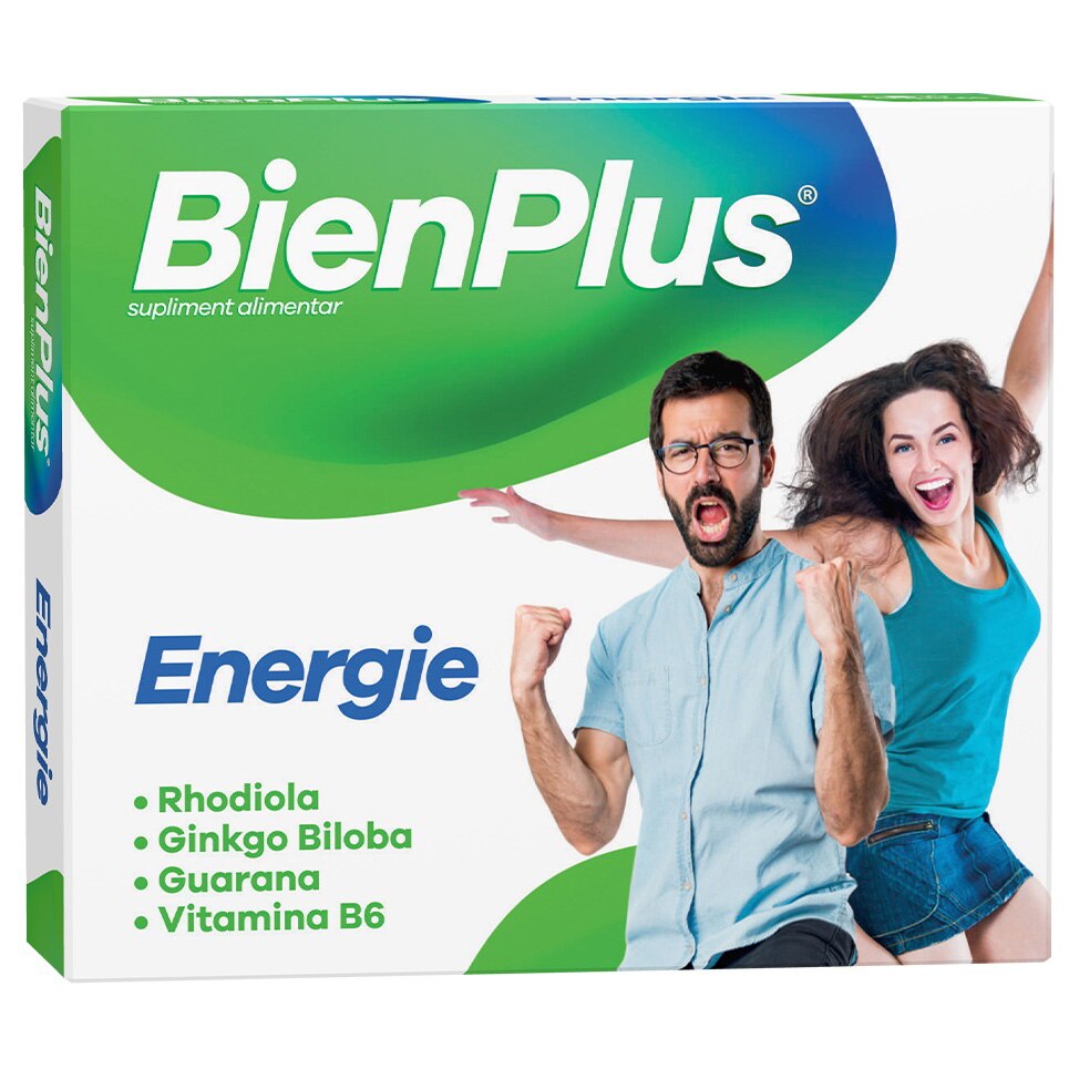 Supliment alimentar Bien Plus Energie, 10 capsule