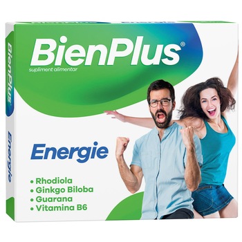 Supliment alimentar Bien Plus Energie, 10 capsule Supliment alimentar Bien Plus Energie, 10 capsule