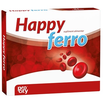 Supliment alimentar Happyferro, 21 capsule Supliment alimentar Happyferro, 21 capsule