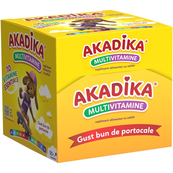 Akadika Multivitamine, 50 acadele, Fiterman