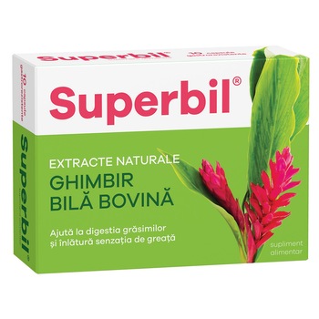Supliment alimentar Superbil, 10 capsule Supliment alimentar Superbil, 10 capsule