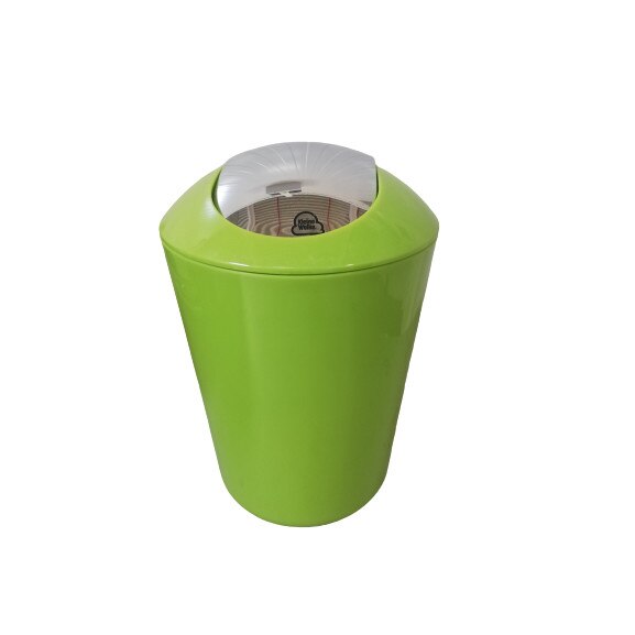 Cos de gunoi kleine wolke cu capac batant, 5 l, verde