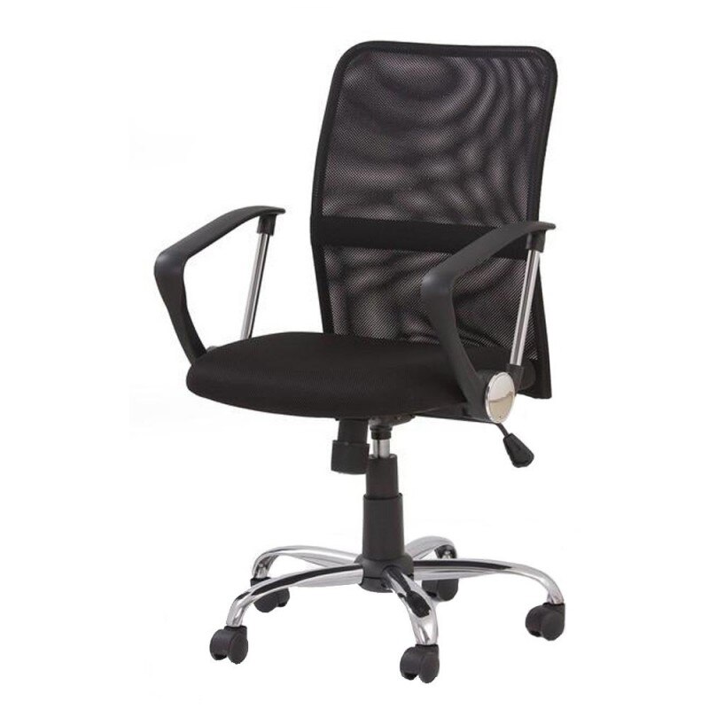 Scaun birou mesh negru AX Theo