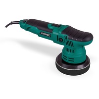 Masina de polisat duala VONROC, PM504AC, putere 650W, diametru disc 125mm, pornire lenta, cablu 4m, cheie imbus, inclus un burete de lustruit