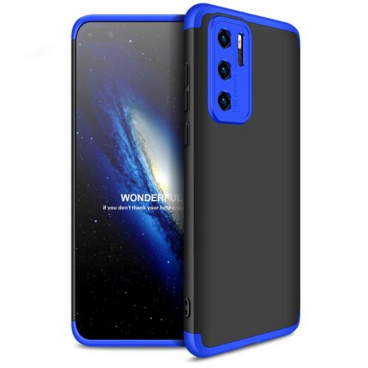 Husa Shield 360 GKK pentru Huawei P40 Black/Blue