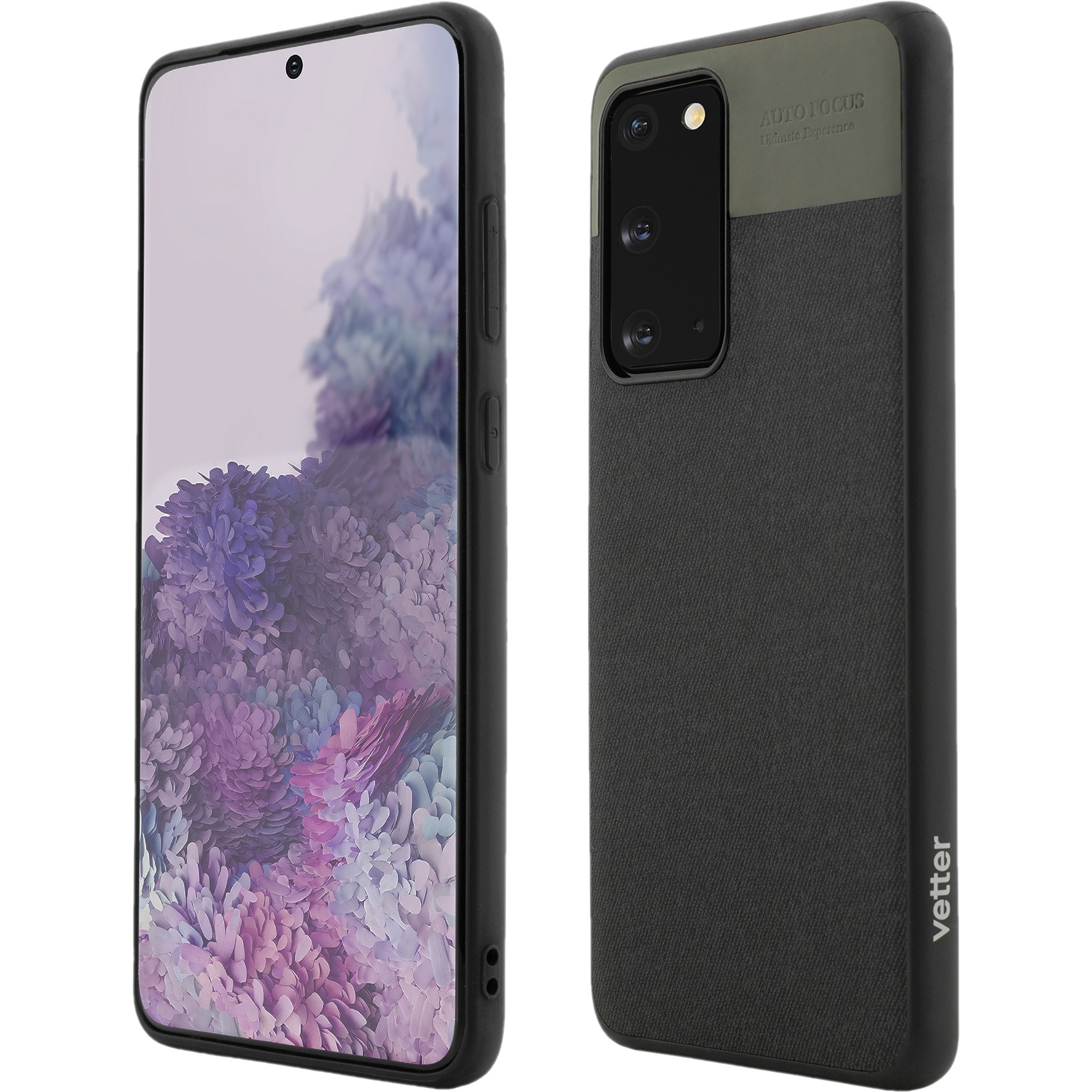 Husa Samsung S20 Vetter SMART CASE HYBRID SLIM Neagra