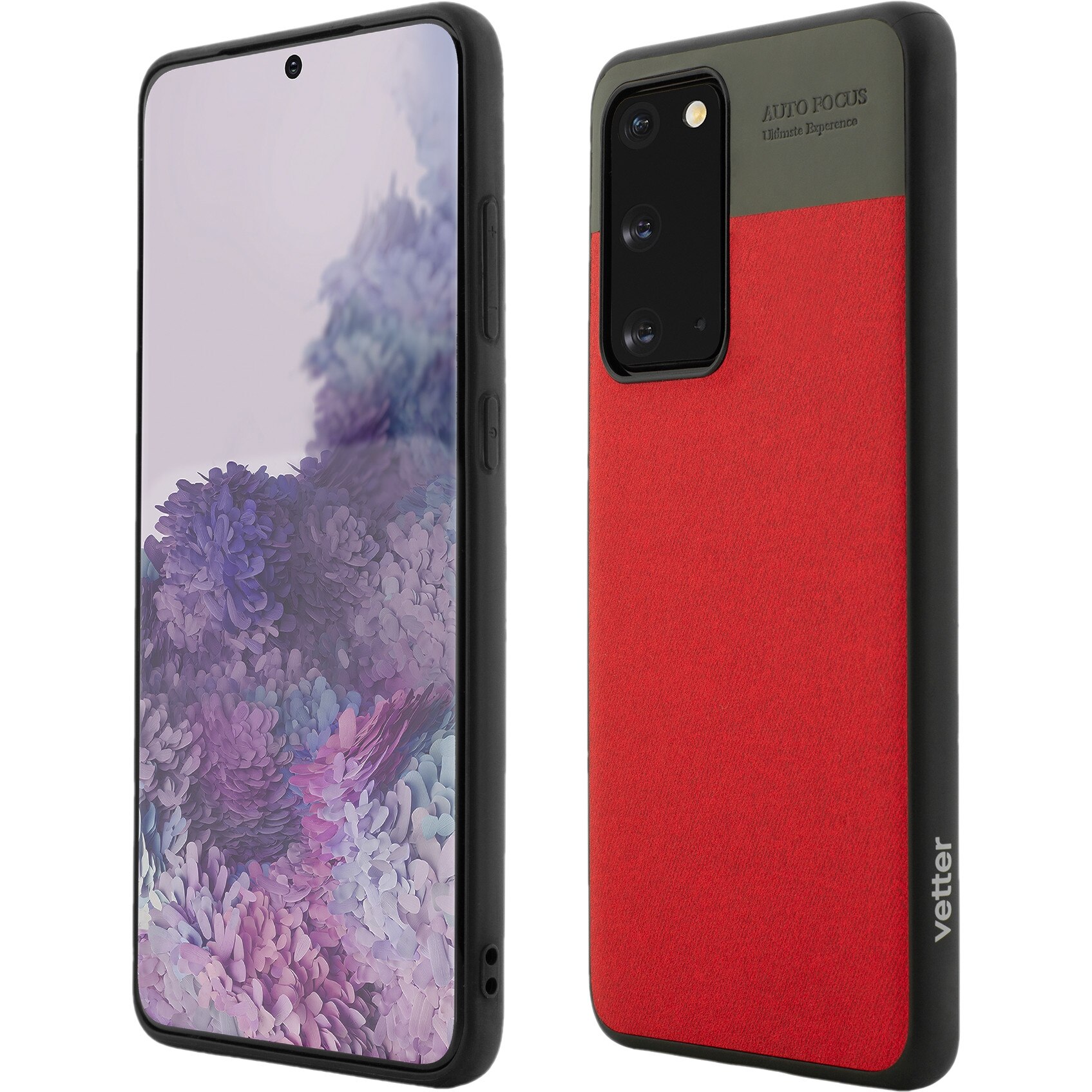 Husa Samsung S20 Vetter SMART CASE HYBRID SLIM Red